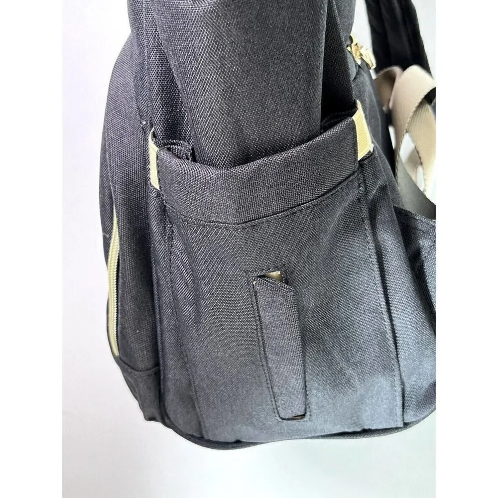 Dad Father Black Diaper Bag Backpack Waterproof Unisex Nursing Baby Card Aofider